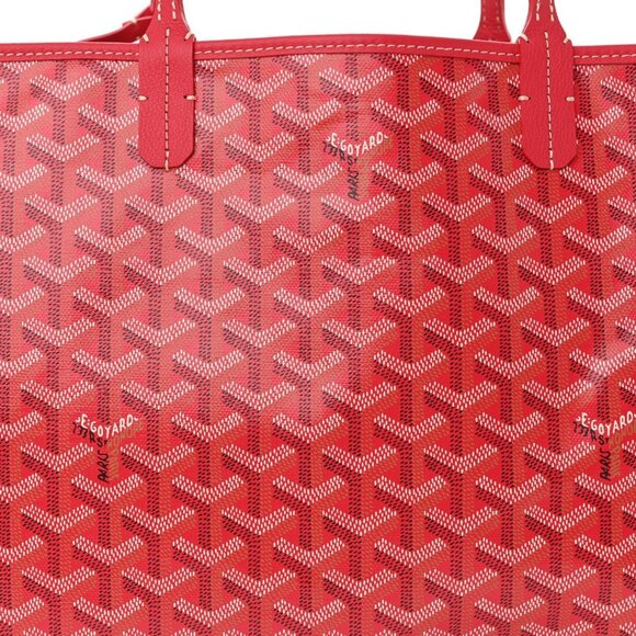 RARE Authentic Goyard Saint Louis PM FUCHSIA Le Jardin Floral Shoulder Tote Bag - Picture 9 of 14